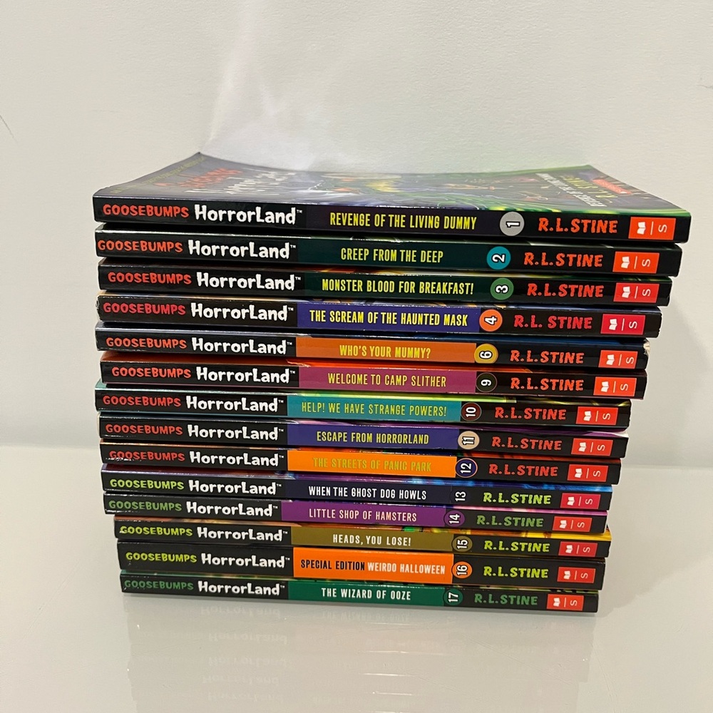 Goosebumps HorrorLand Book Set by R.L. Stine 14 BOOKS TOTAL